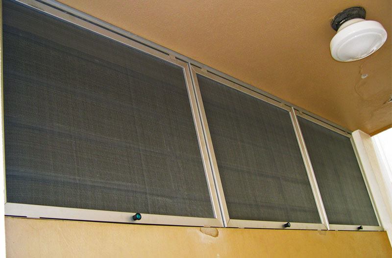 Telas Mosquiteiras em todas as aberturas