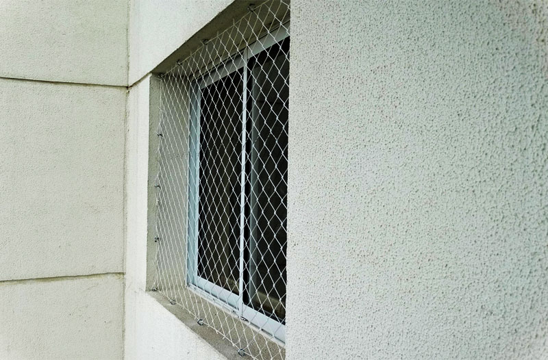 Redes de Proteção em todas as janelas