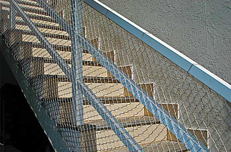 Redes de Proteção na escadarias