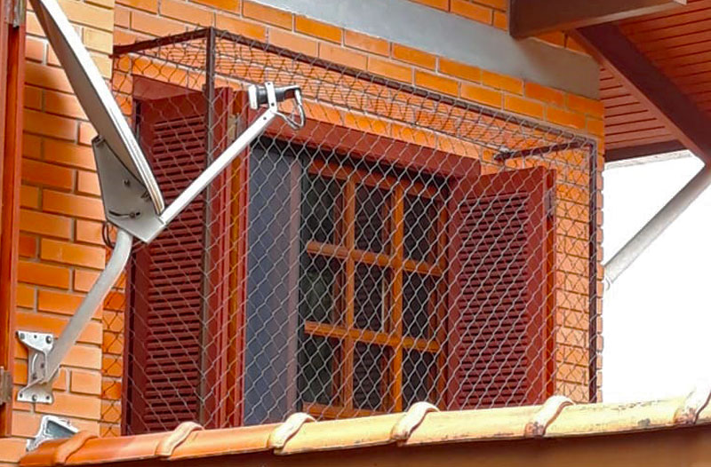 Rede de Proteção em janela